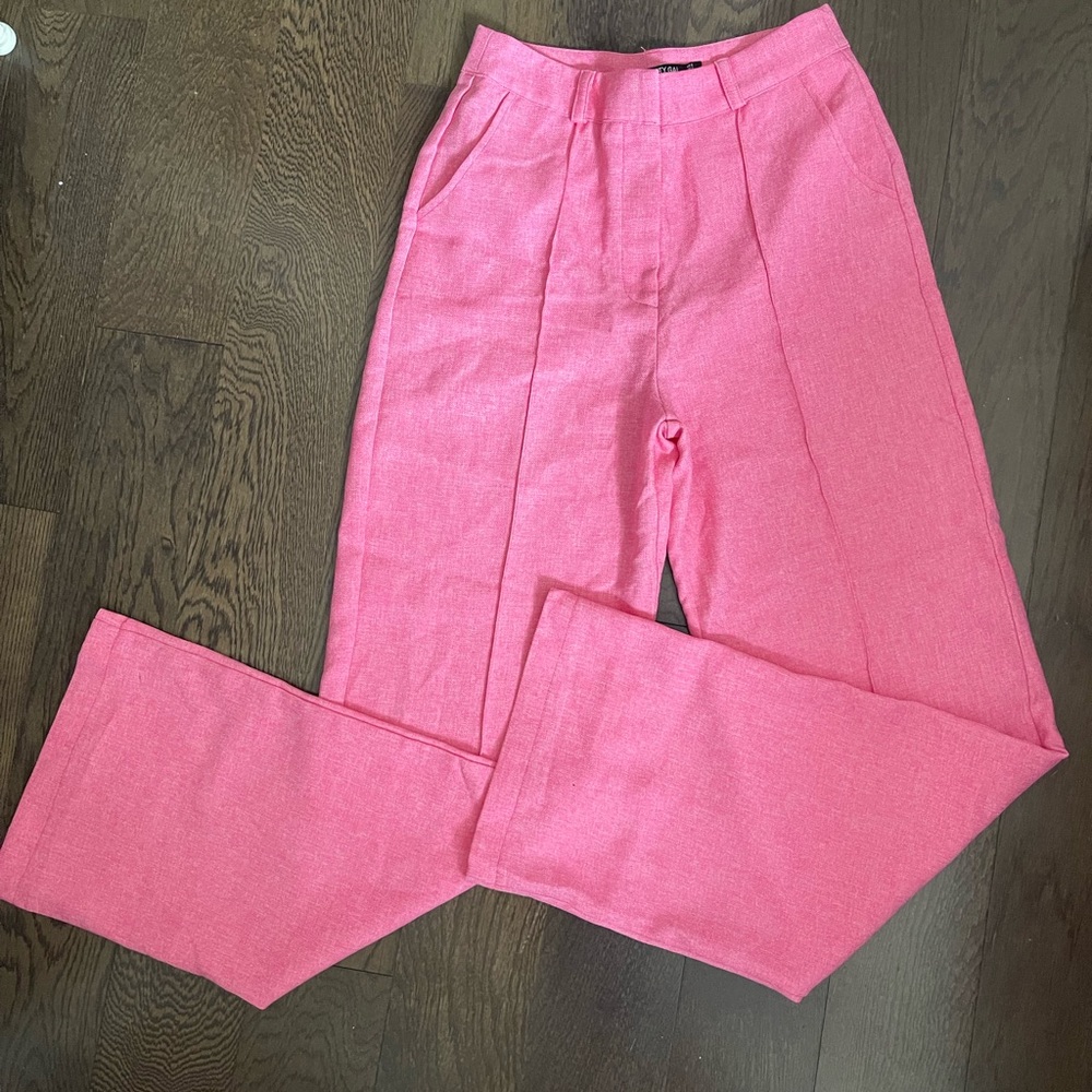 Nasty Gal Pink Trousers